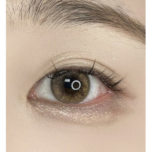 【散光】Lenbling Eye Only 1 Month Flumpops Milk Brown 每月抛棄散光彩妝隱形眼鏡